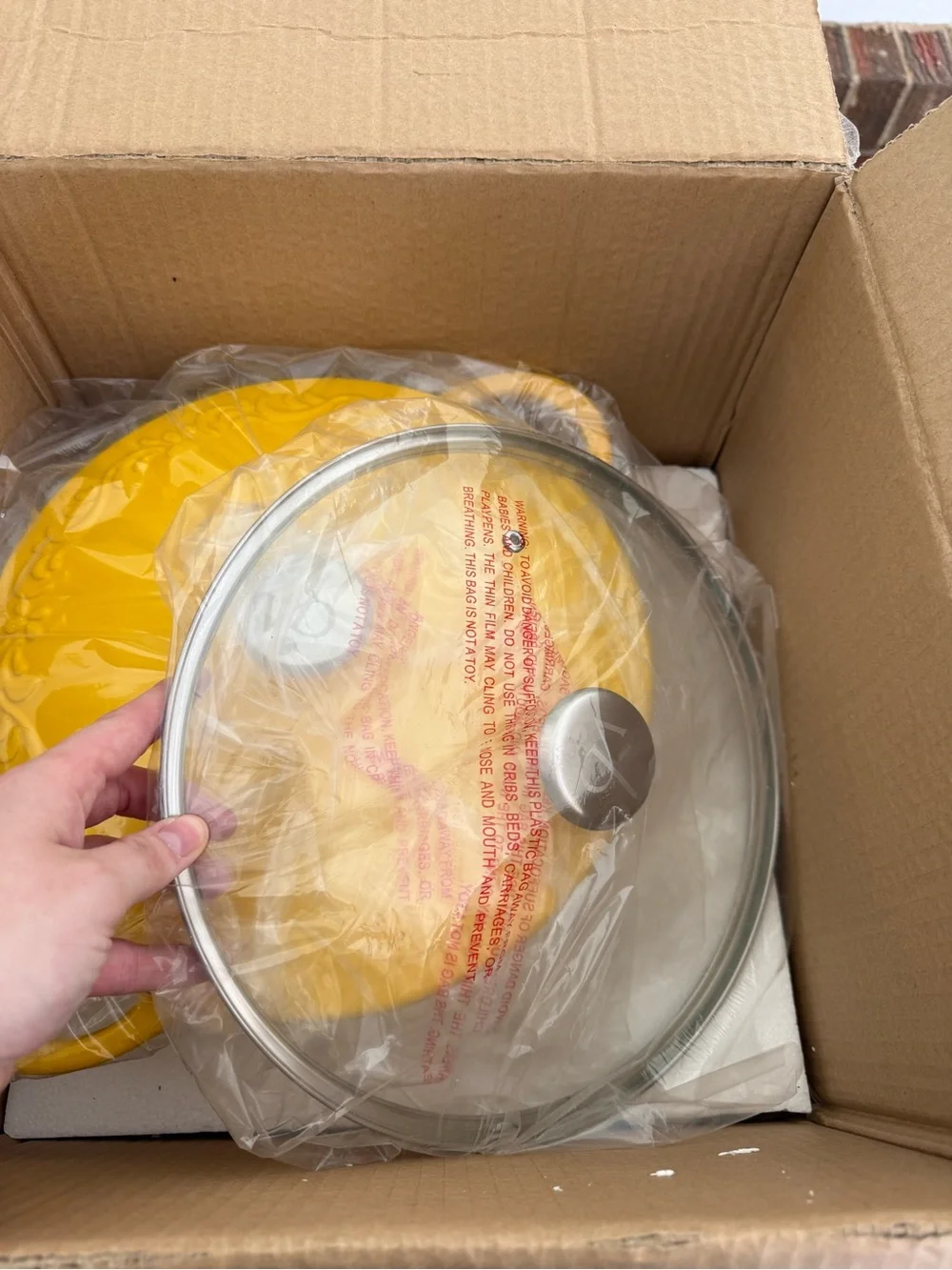 Valerie Bertinelli Yellow Covered Dutch Oven